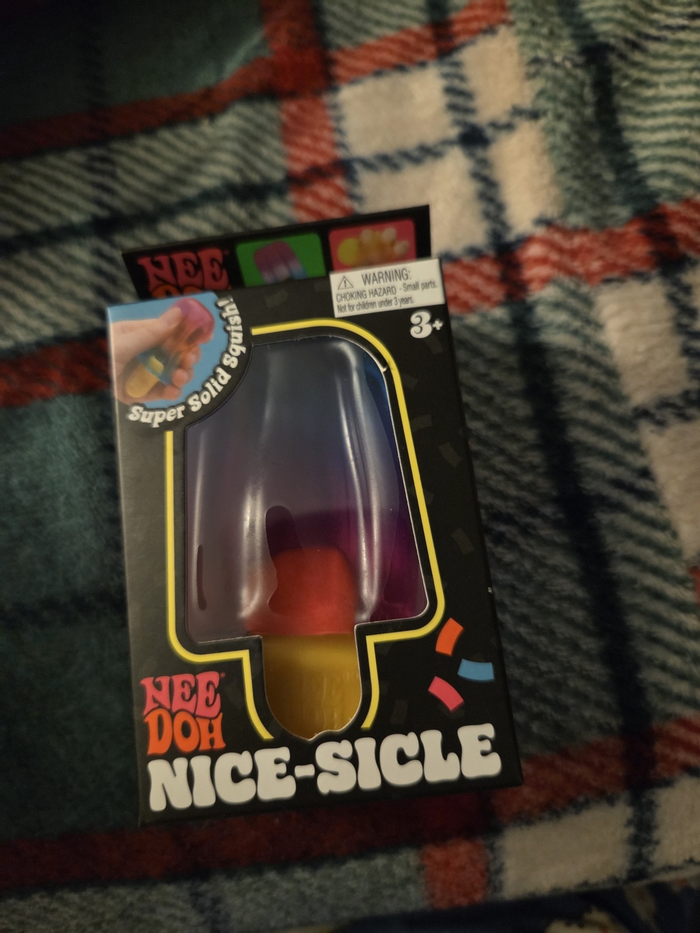 NeeDoh Nice-Sicle Fidget Toy Multicolor NWT